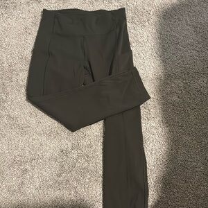 Fast and Free High-Rise Tight 25"  hunter green leggings